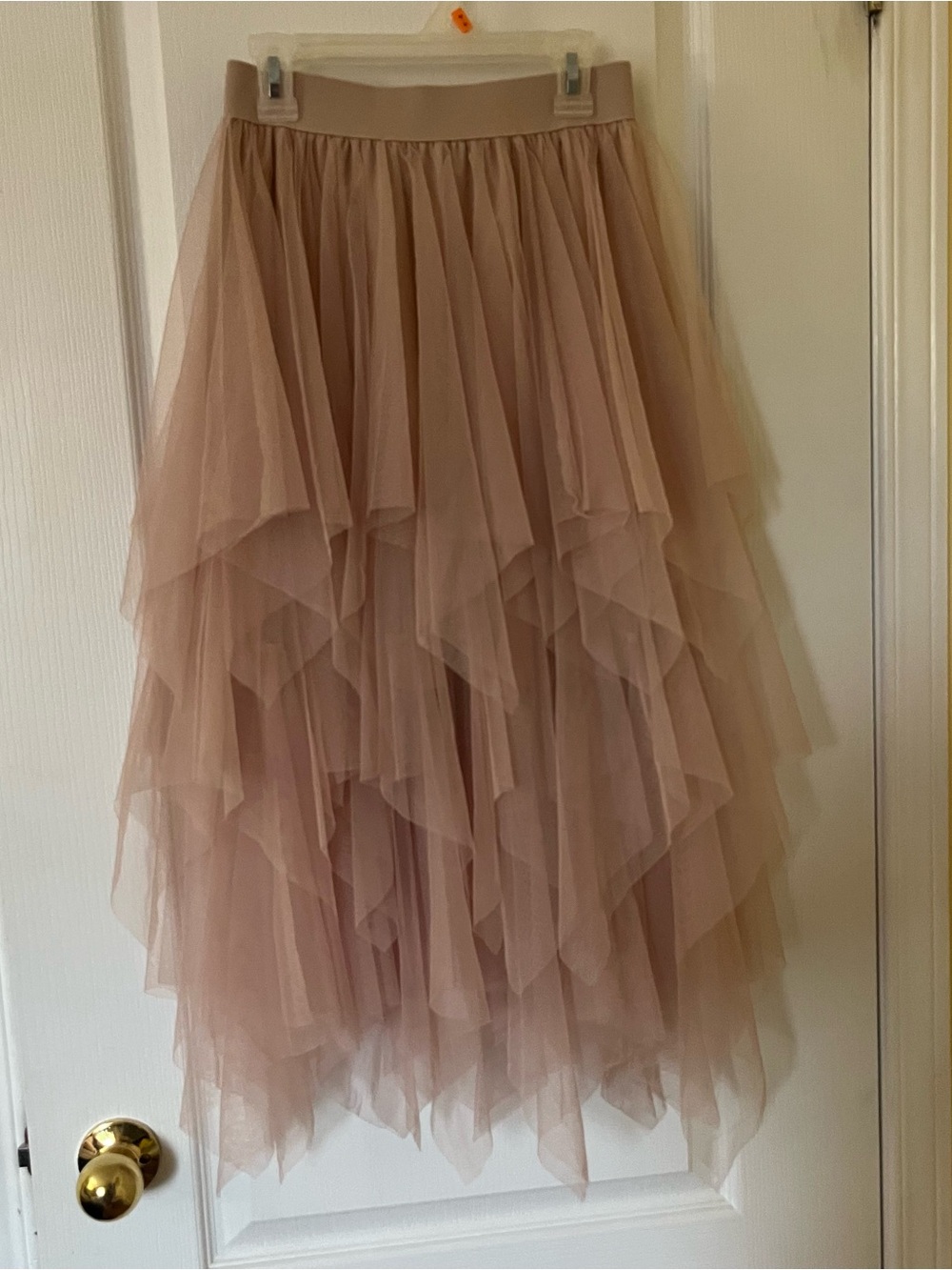 Dusty Rose Layered Tulle Skirt - Women